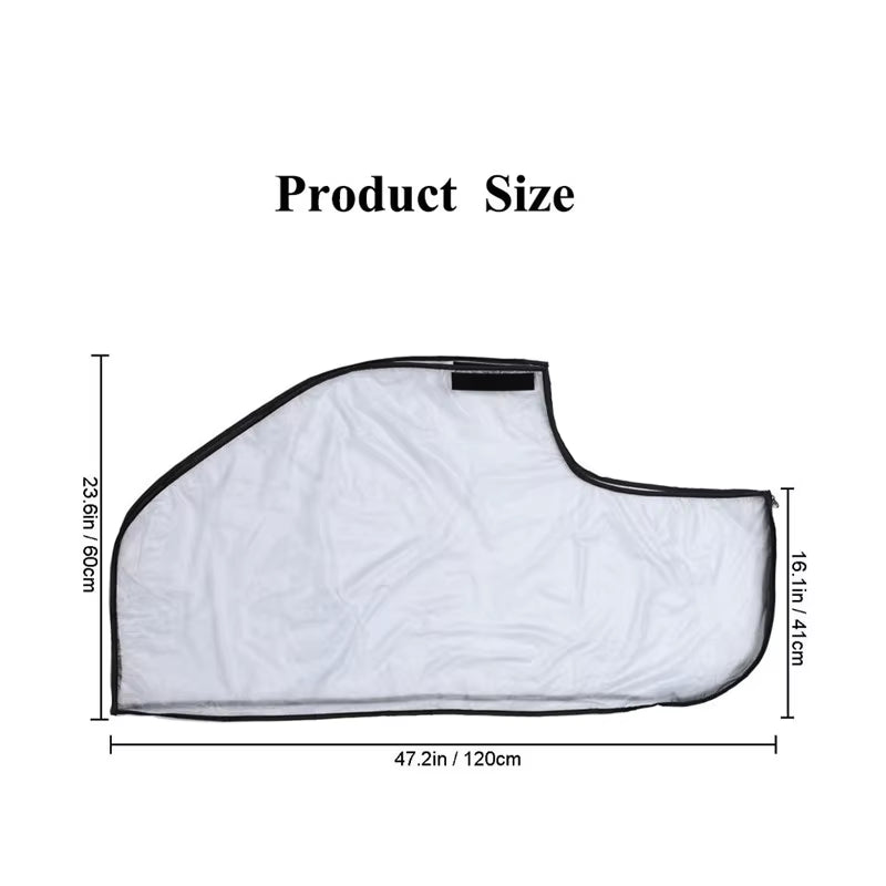 Waterproof Golf Bag Hood Rain Cover Shield Outdoor Golf Pole Bag Cover PVC Durable Dustproof Cover Golf Course Supplies