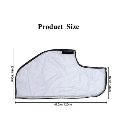 Waterproof Golf Bag Hood Rain Cover Shield Outdoor Golf Pole Bag Cover PVC Durable Dustproof Cover Golf Course Supplies